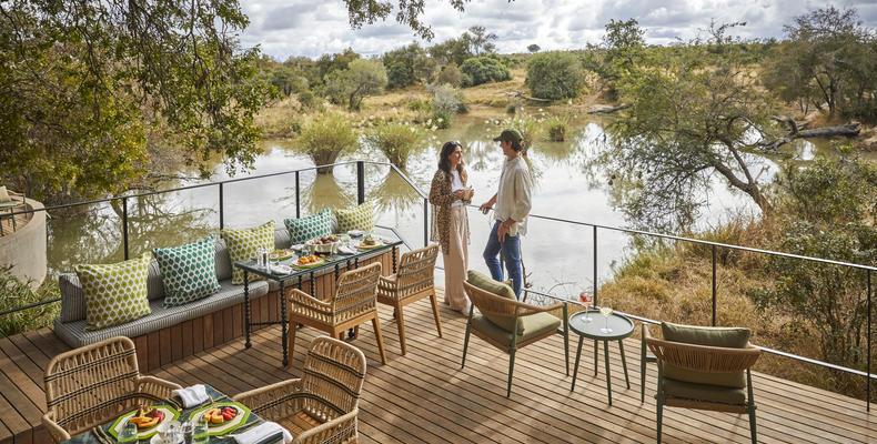 Malewane Lodge Lower Deck