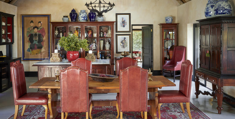Malewane Lodge Royal Suite Dining Area