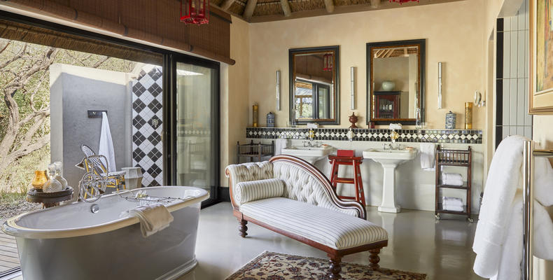 Malewane Lodge Royal Suite Bathroom