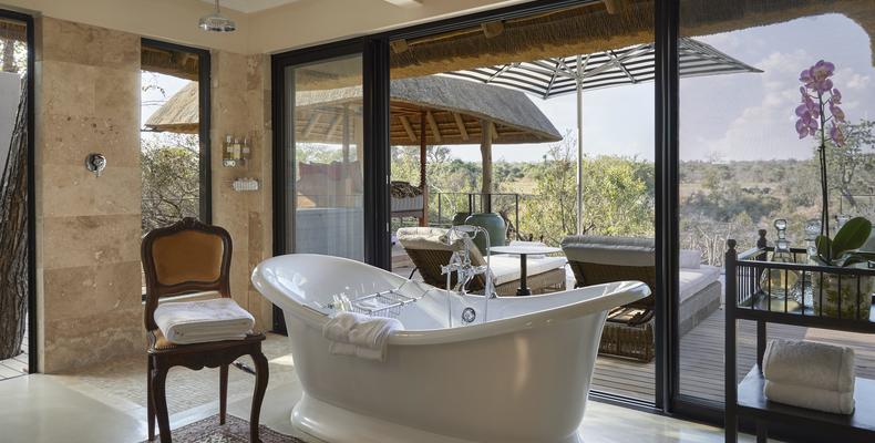 Malewane Lodge Luxury Suite Bathroom