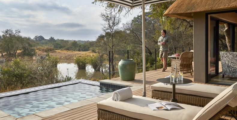 Malewane Lodge Luxury Suite Deck
