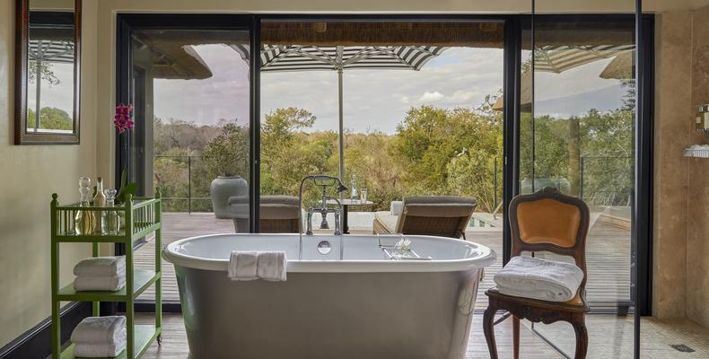 Malewane Lodge Luxury Suite Bathroom
