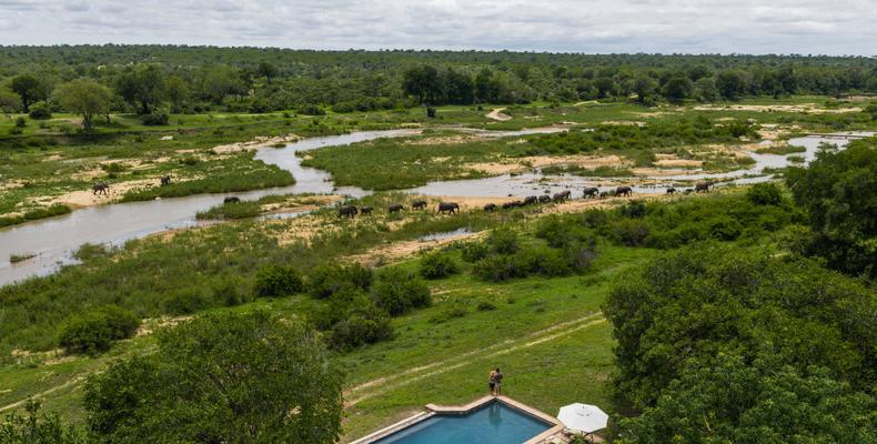 The Pool overlooking the Sand River