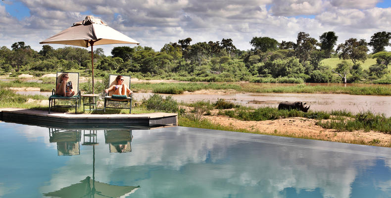 One need not to leave the camp to enjoy Africa's most spectacular wildlife! 