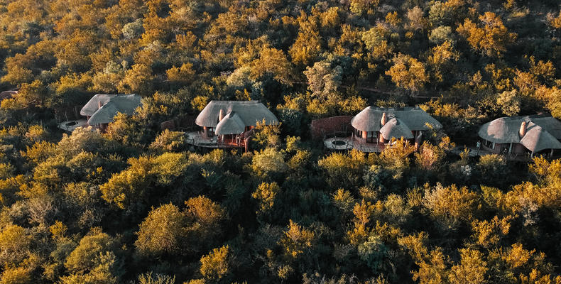 Lelapa Camp - Aerial view