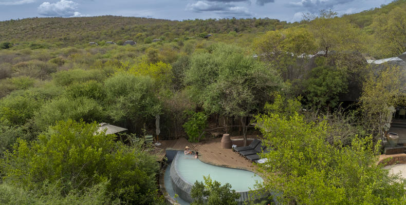 Kopano Camp - Aerial view