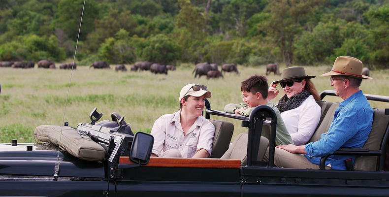 On safari at Londolozi