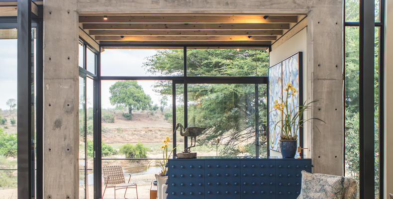 Lion Sands Ivory Lodge - lounge