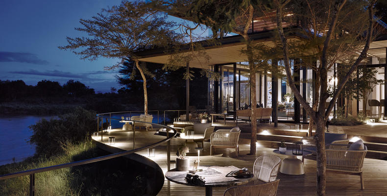 Lion Sands Ivory Lodge - Lower Deck
