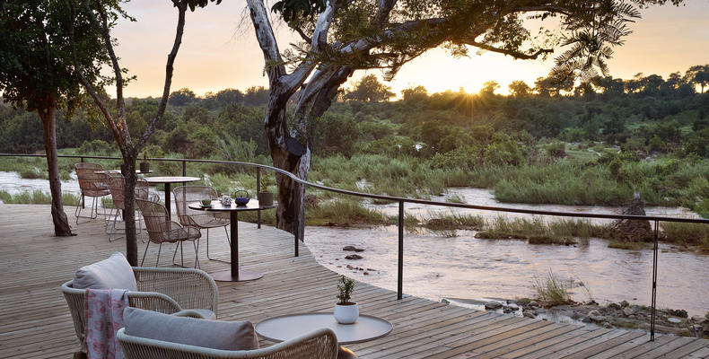 Lion Sands Ivory Lodge - Viewing Deck