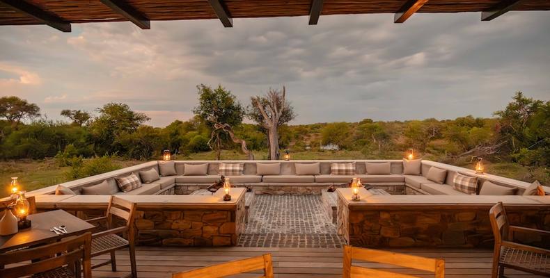 Kapama River Lodge Xitsumbeni dining area