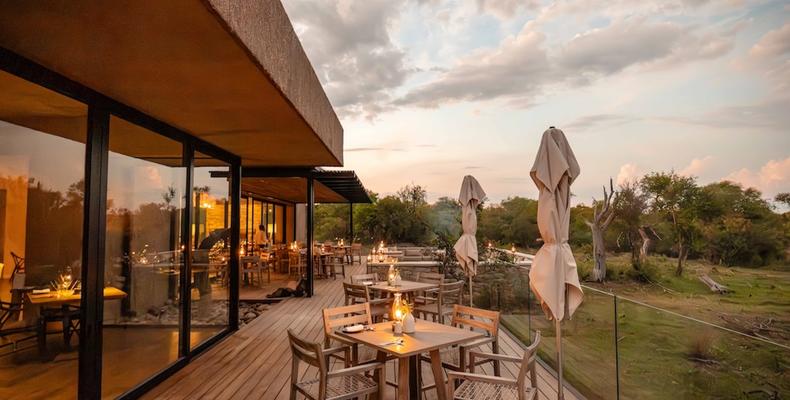 Kapama River Lodge Xitsumbeni dining area
