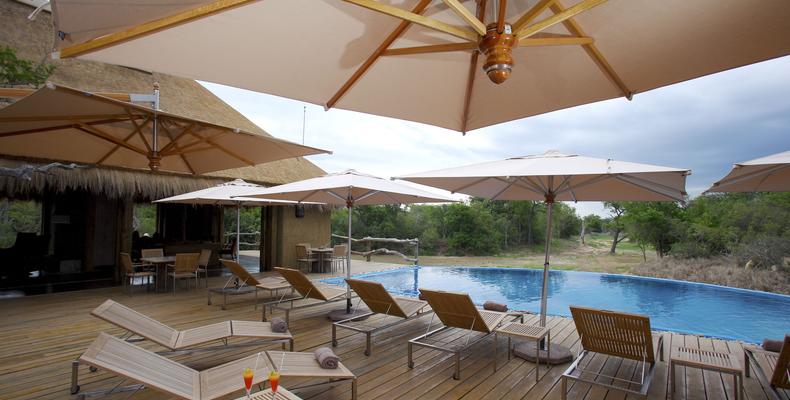 Kapama River Lodge Pool & Deck Area