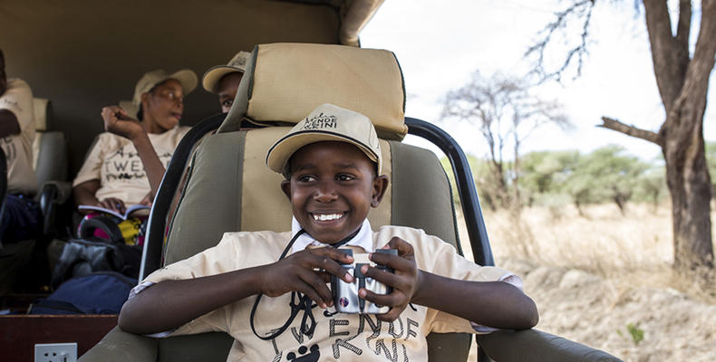 Oliver's - Positive Impact_Twende Porini kids on safari learning about conservation