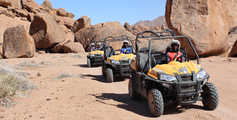 Sossusvlei Lodge Adventure - Guided Quad Buggy Nature Drive