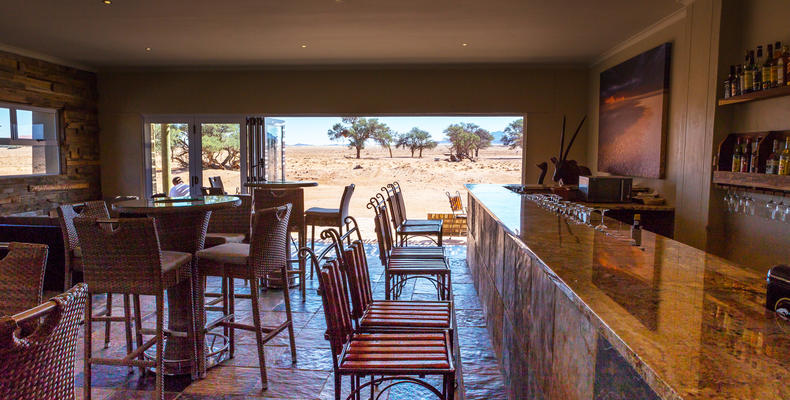 Sossusvlei Lodge - Bar Area