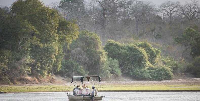 Boat safari