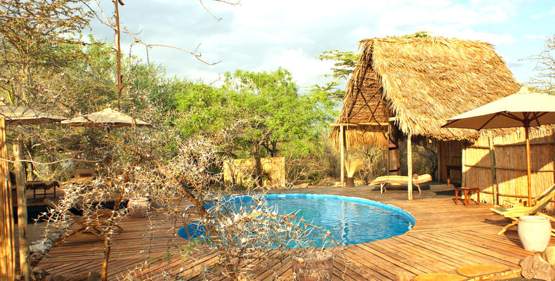 The Swimming Pool at Selous Impala Camp