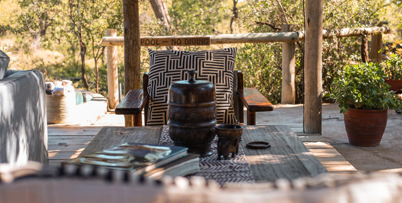 Seating Nsala Wilderness Camp