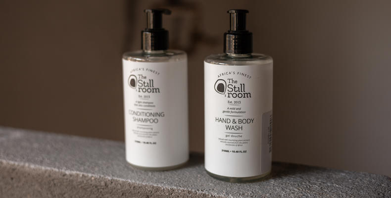 Bathroom Amenities Nsala Wilderness Camp