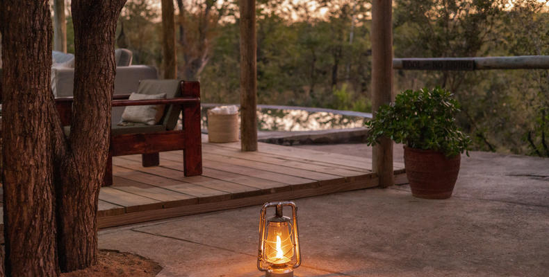 Outdoor Deck Nsala Wilderness Camp