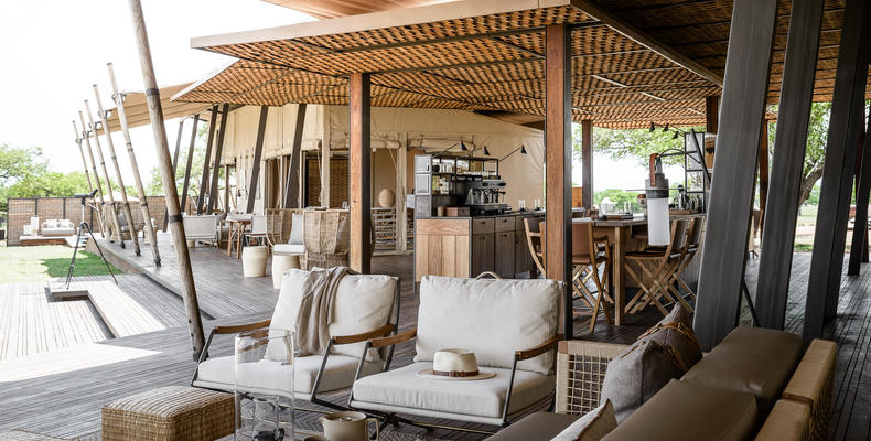 Singita Sabora Tented Camp - Main Lodge