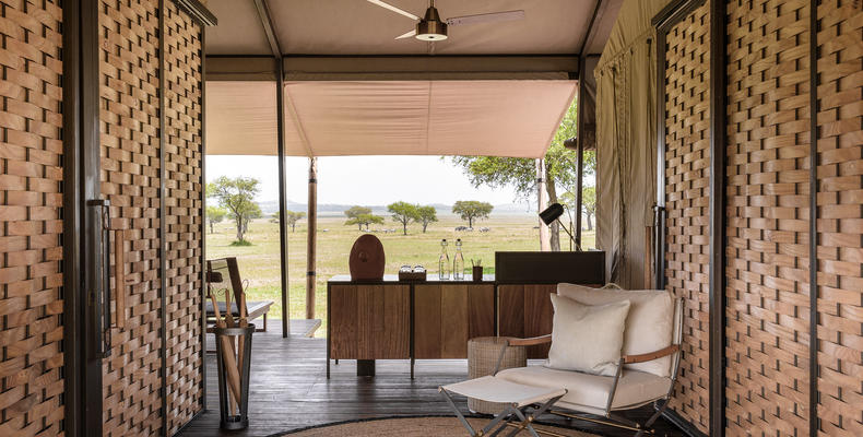 Singita Sabora Tented Camp - Wellness Area