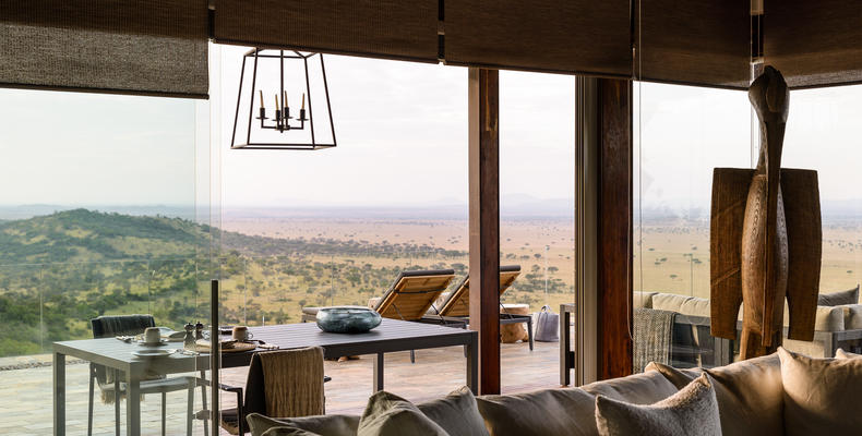 Hillside Suite at Singita Sasakwa Lodge