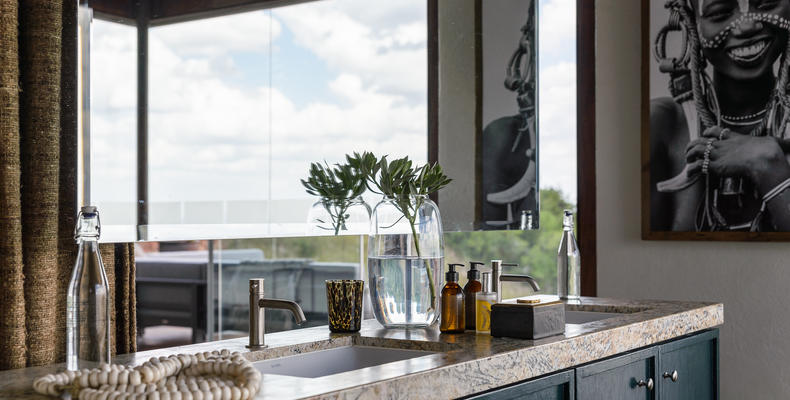 Hillside Suite at Singita Sasakwa Lodge