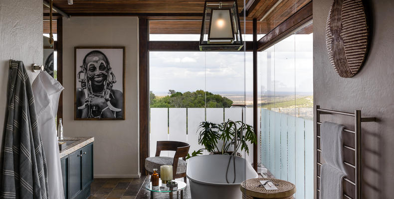 Hillside Suite at Singita Sasakwa Lodge