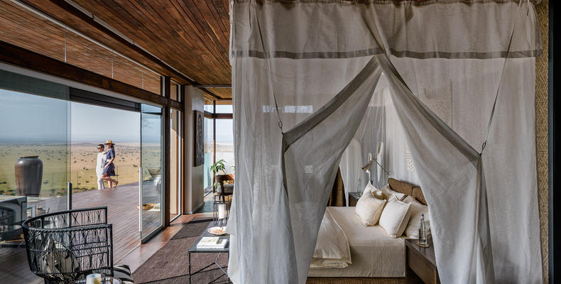 Hillside Suite at Singita Sasakwa Lodge