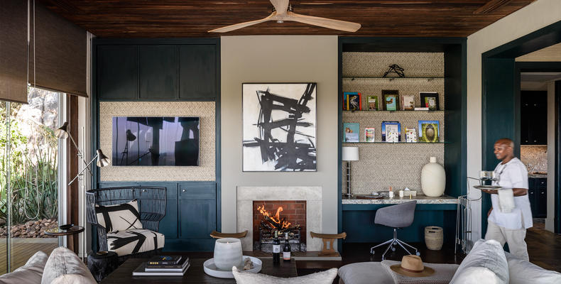 Hillside Suite at Singita Sasakwa Lodge