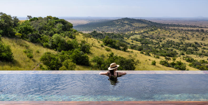 Hillside Suite at Singita Sasakwa Lodge
