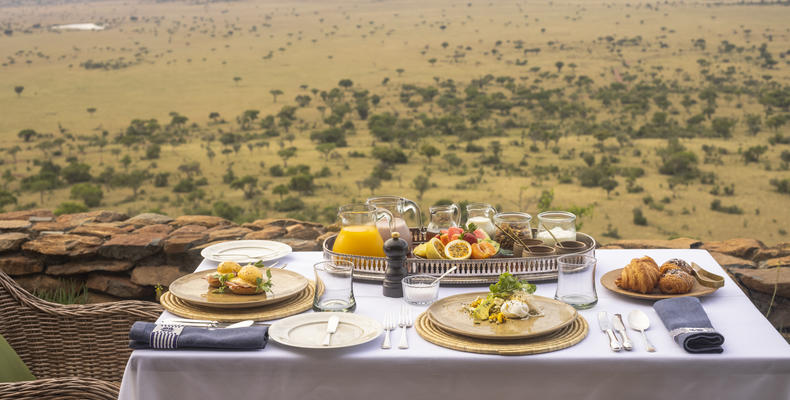 Singita Sasakwa Lodge Outdoor Dining