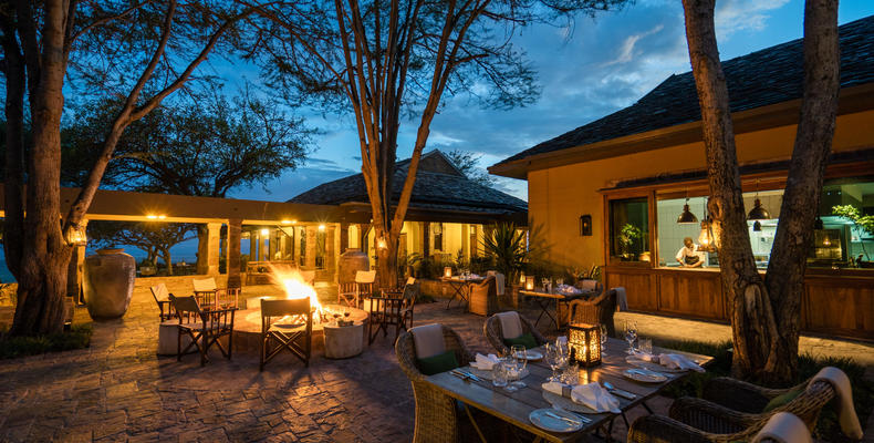 Singita Sasakwa Lodge Outdoor Dining