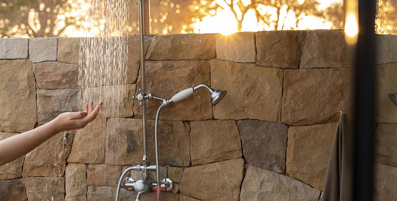 Outdoor shower