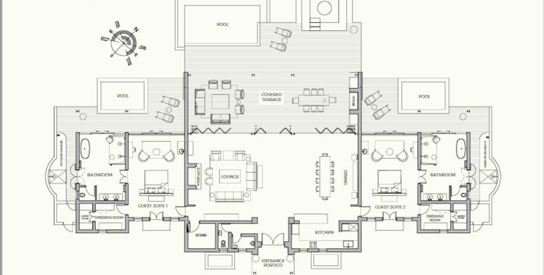 Monwana Villa layout