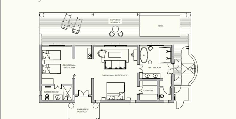 Savannah Residence layout