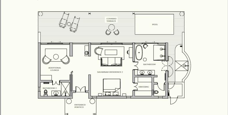 Savannah Residence layout