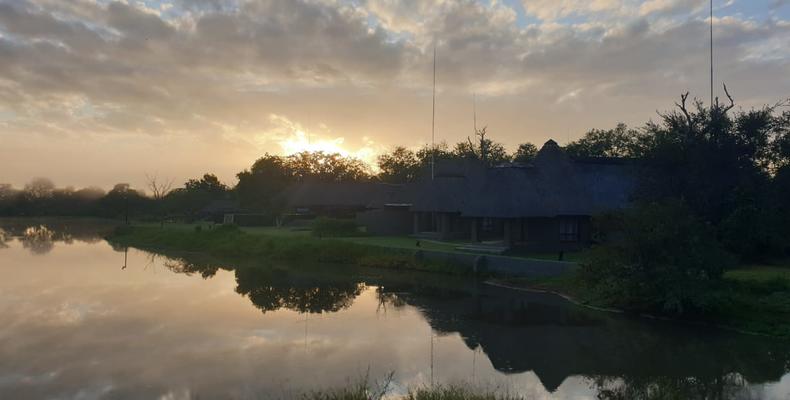 View of Arathusa next to the waterhole