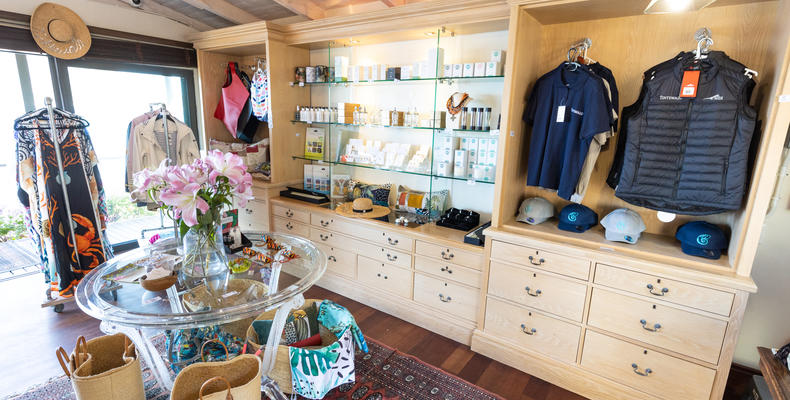 Reception Area and Curio Store