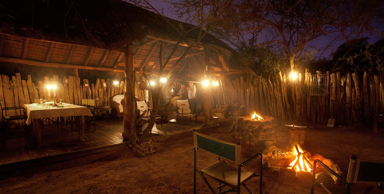 The boma by night