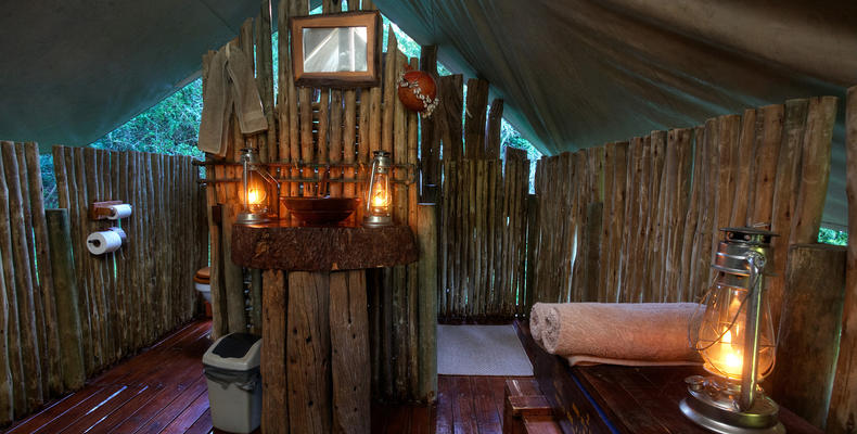 En suite bathroom