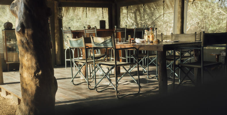 Boma dining area