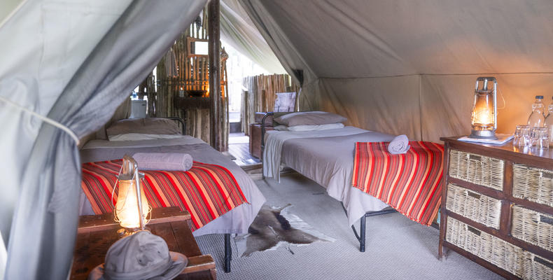 Twin tent