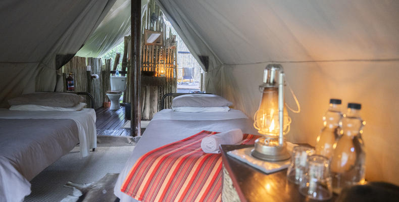 Twin tent