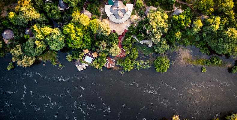 Sanctuary Sussi & Chuma Chuma house aerial