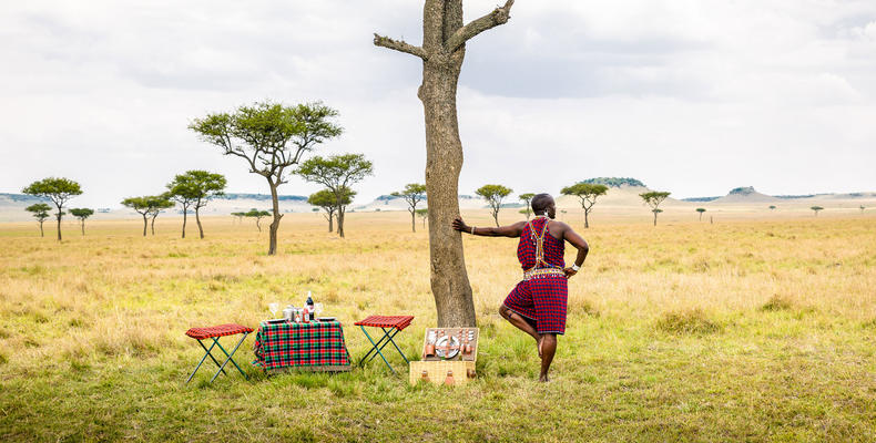 Sanctuary Olonana bush lunch