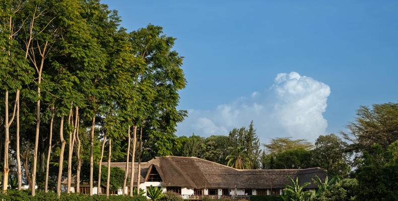 Ngorongoro Farm House - Main House and Vegetable Garden