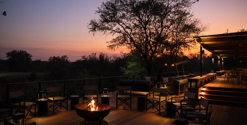 Main area fire pit 